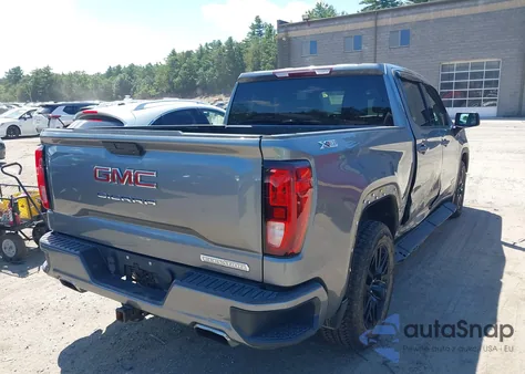 2020 GMC Sierra 1500 4Wd Short Box Elevation from USA, damaged, VIN 3GTU9CED9LG185718